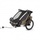 Thule Chariot Cross 2 (dvivietis) chaki 10201037